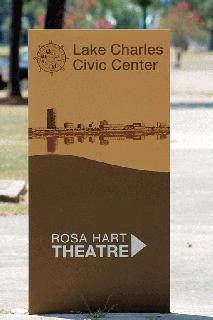 Rosa Hart Theatre Sign