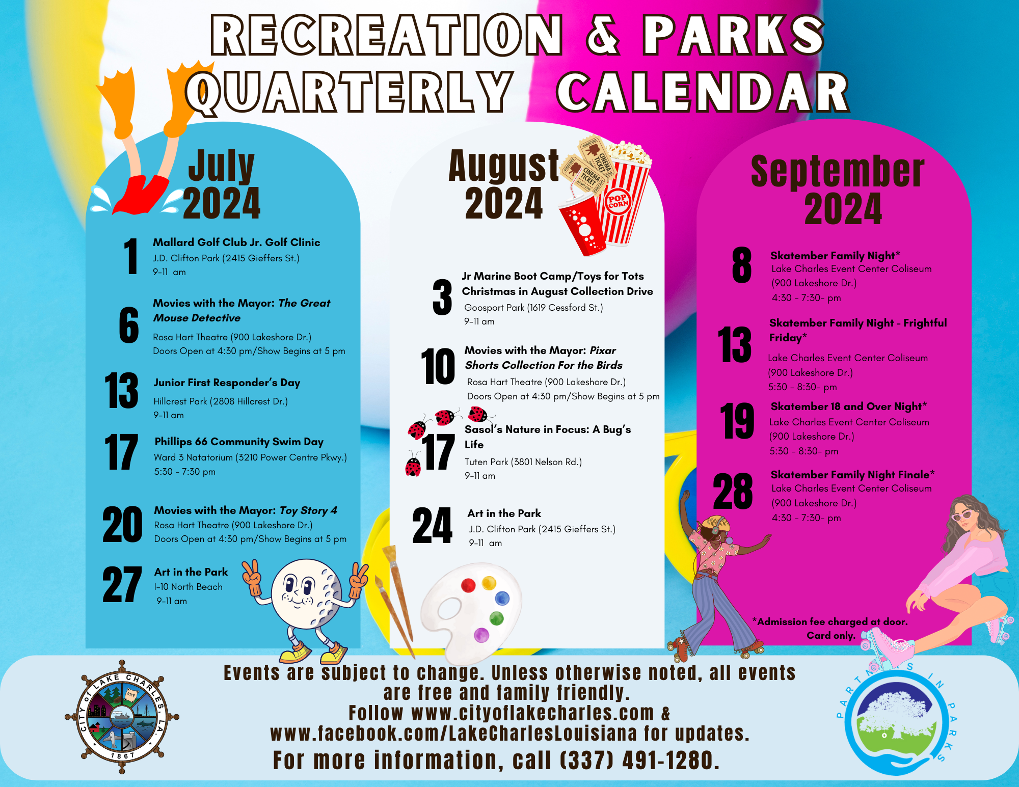 Recreation & Parks / Lake Charles, Louisiana